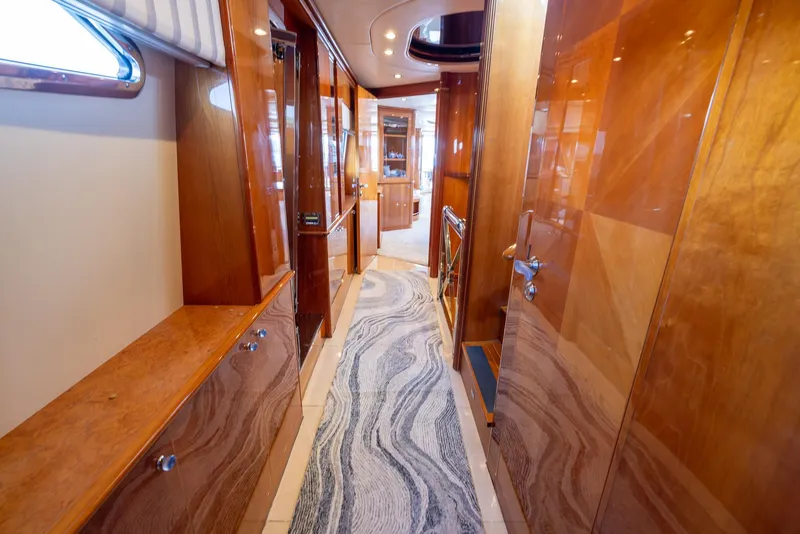 Slide: The Image of Main Deck Companionway Looking aft from On Deck Master Stateroom - 41