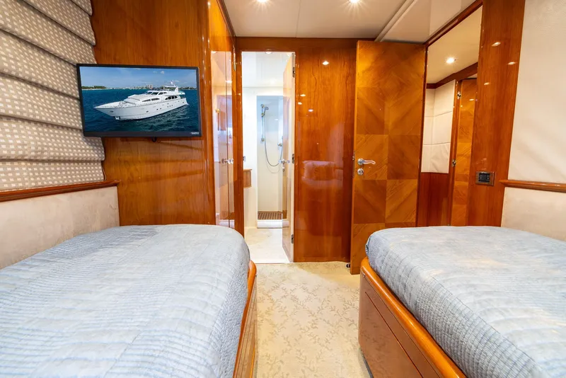 Slide: The Image of Starboard Side Twin Guest Stateroom w EnSuite Head - 54