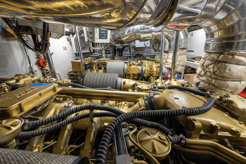 Slide: The Image of Engine Room Looking to Port - 62