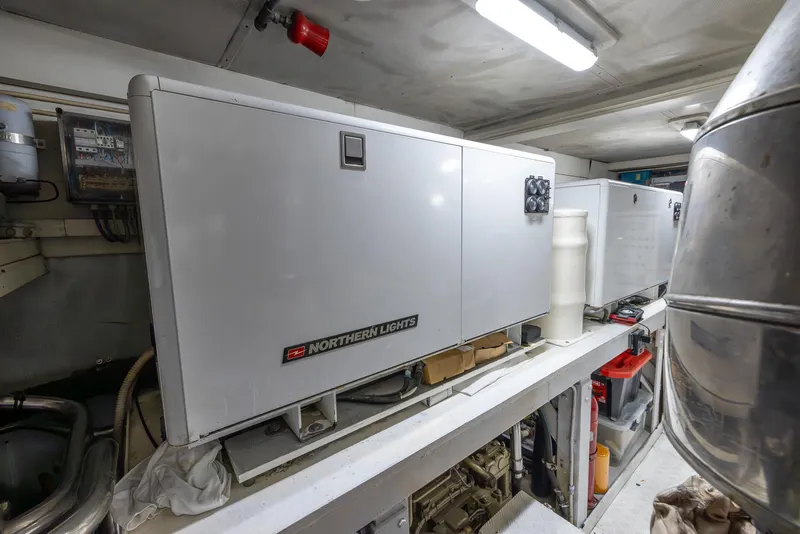 Slide: The Image of Engine Room Looking Fwd at Generators - 68