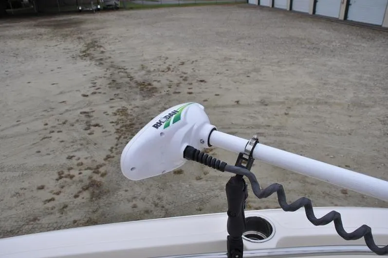 Slide: The Image of Bow-mounted trolling motor on 2022 Grady-White Freedom 235 boat. - 33