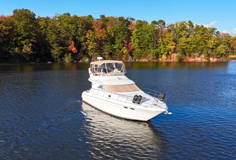 Slide: The Image of Sea Ray 400 Sedan Bridge 2003 - 10