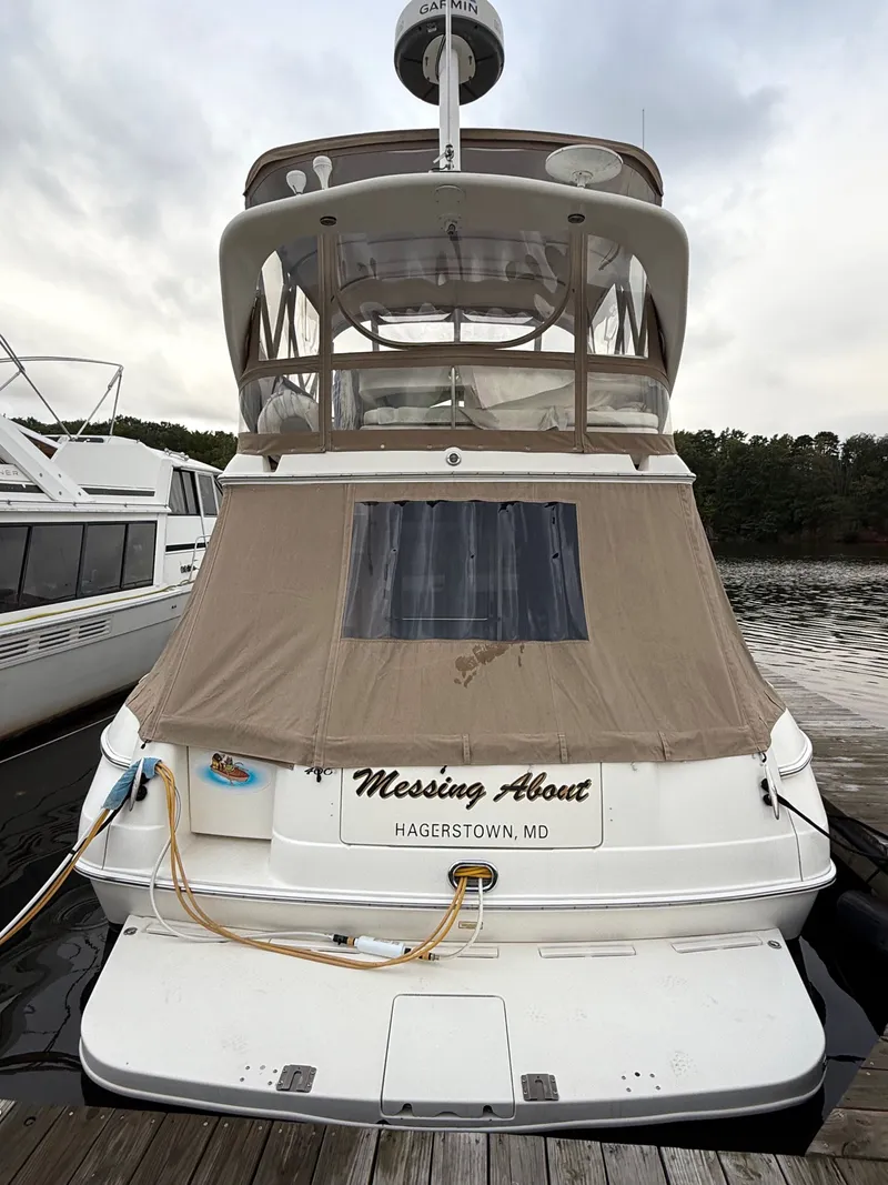 Slide: The Image of Sea Ray 400 Sedan Bridge 2003 - 11