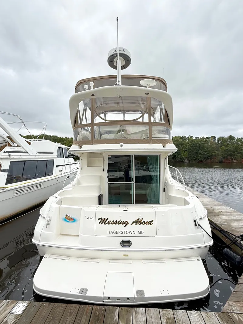 Slide: The Image of Sea Ray 400 Sedan Bridge 2003 - 12