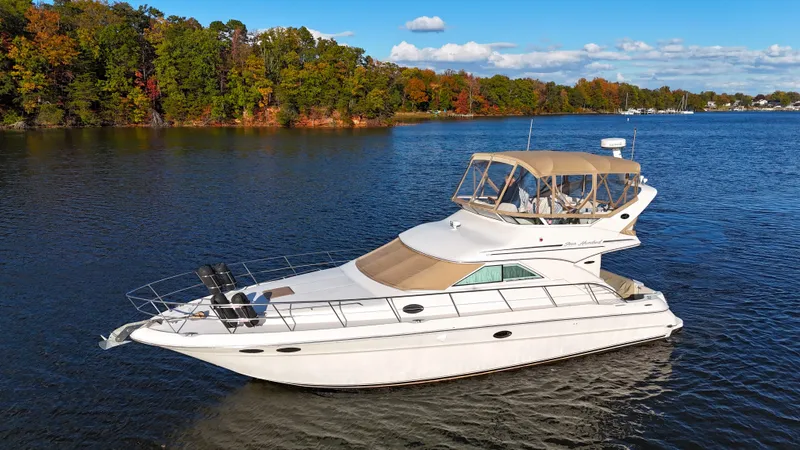 Slide: The Image of Sea Ray 400 Sedan Bridge 2003 - 5