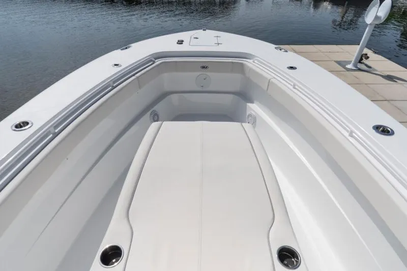 Slide: The Image of Manufacturer Provided Image: 2026 Sea Hunt Gamefish 30 Coffin Box boat interior, featuring spacious seating and sleek design. - 2