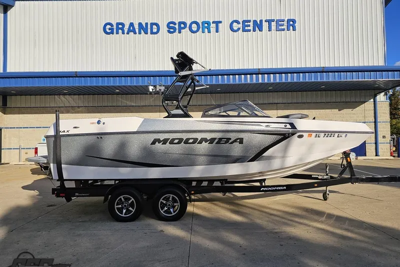 The Image of 2020 Moomba Max boat on trailer at Grand Sport Center. - 1
