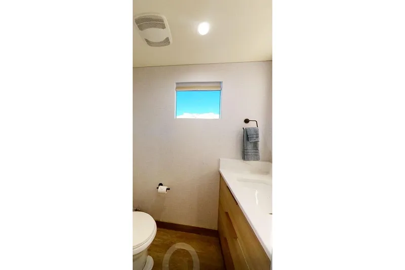 Slide: The Image of Modern bathroom interior in 2022 Adonia Splendor, featuring sleek design and natural light. - 16