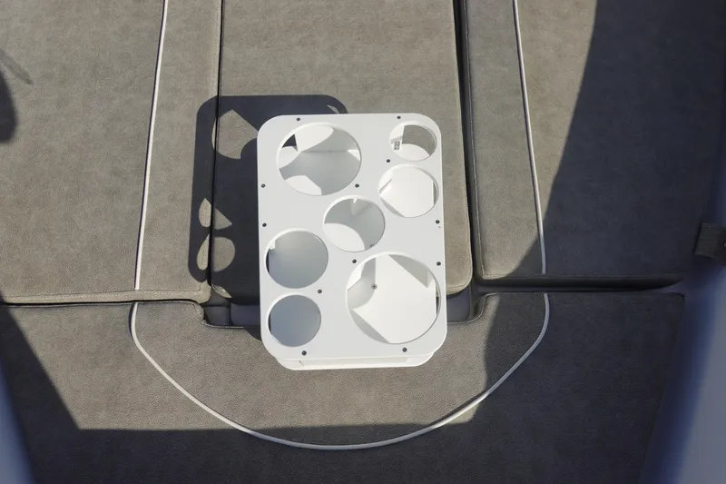 Slide: The Image of 2026 Sea Hunt Ultra 255 SE boat seat with cup holder attachment. - 32