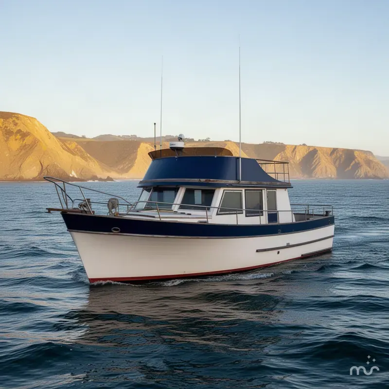 The Image of Marine Trader 40 Double Cabin 1977 - 0