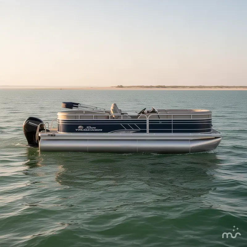 The Image of Sun Tracker Party Barge 22 DLX 2022 - 0