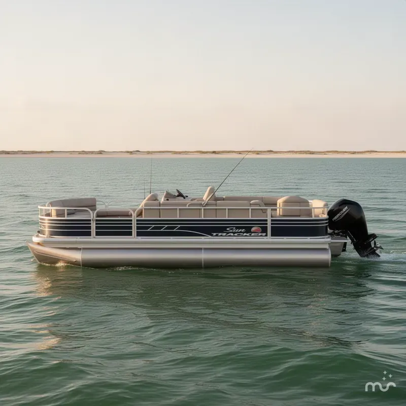 The Image of Sun Tracker Fishin' Barge 20 DLX 2023 - 0