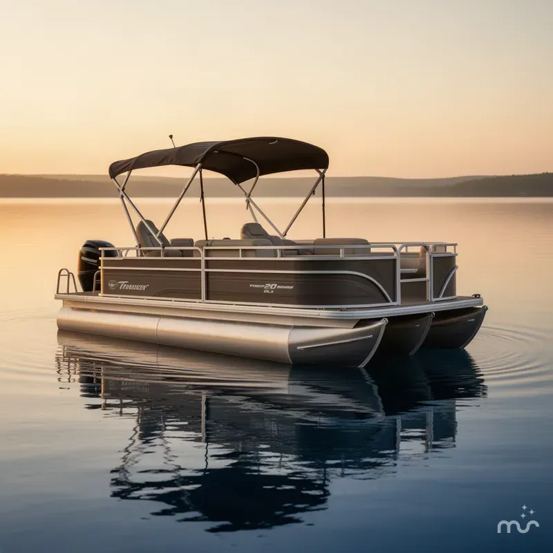 The Image of Tracker Fishin' 20 Barge DLX 2025 - 0