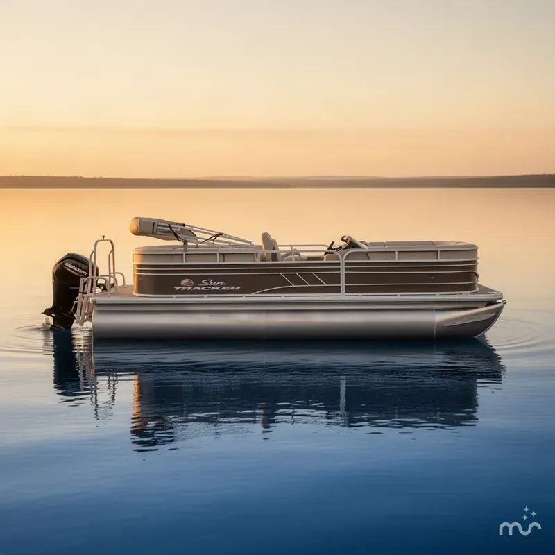 The Image of Sun Tracker Party Barge 22 DLX 2021 - 0