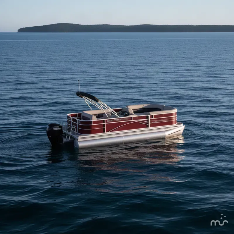 The Image of Sun Tracker Party Barge 18 DLX 2026 - 0