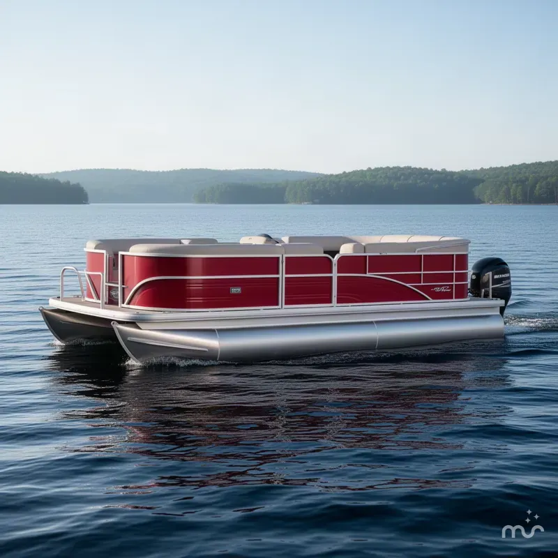 The Image of Sun Tracker Party Barge 18 DLX 2026 - 0