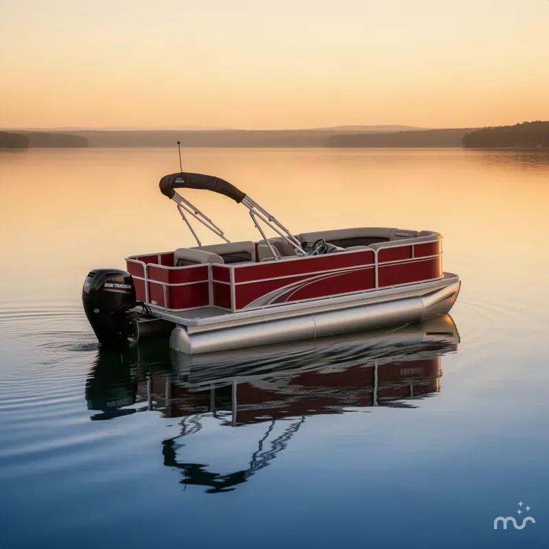 The Image of Sun Tracker Party Barge 18 DLX 2026 - 0