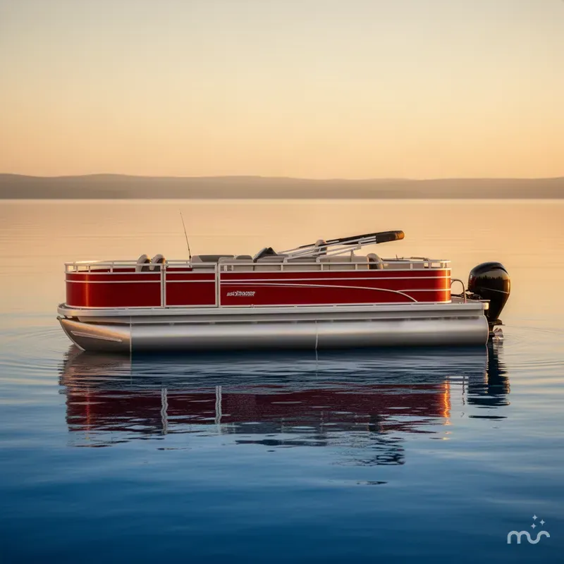 The Image of Sun Tracker Fishin' Barge 22 DLX 2026 - 0