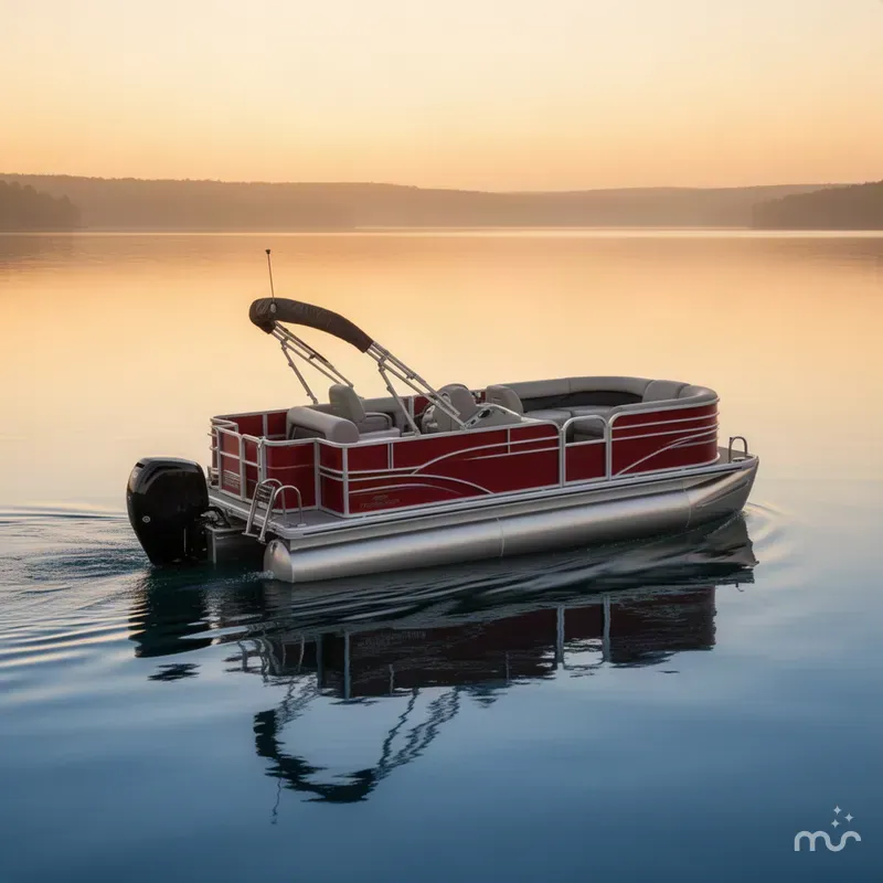 The Image of Sun Tracker Party Barge 18 DLX 2026 - 0