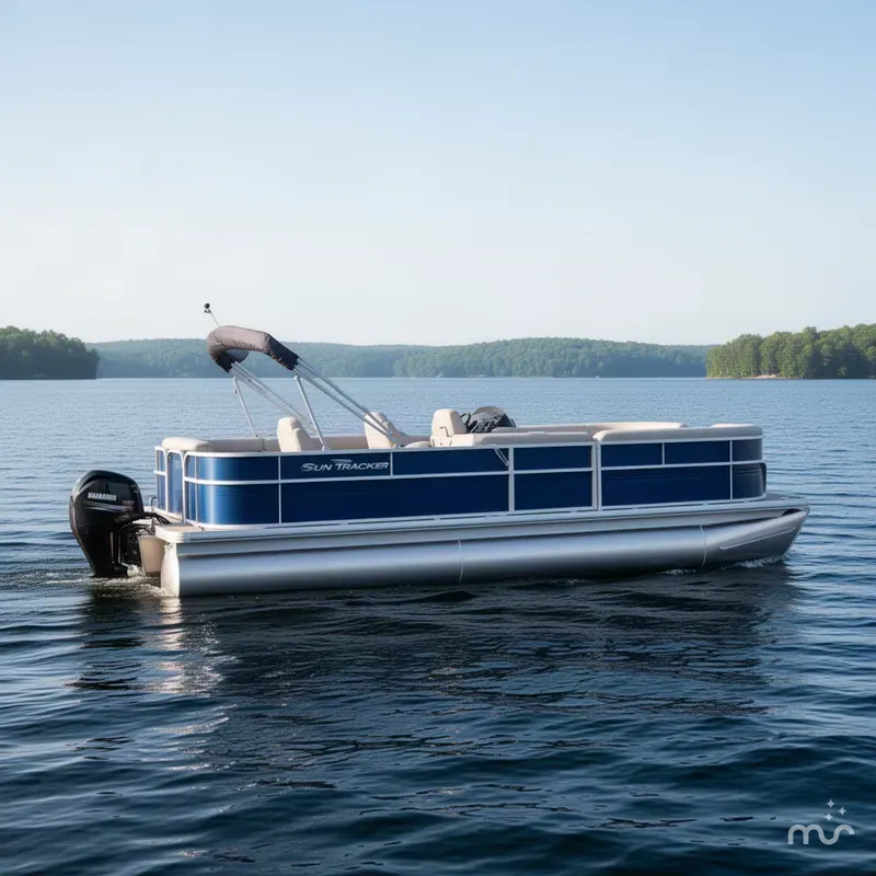 The Image of Sun Tracker Party Barge 18 DLX 2026 - 0