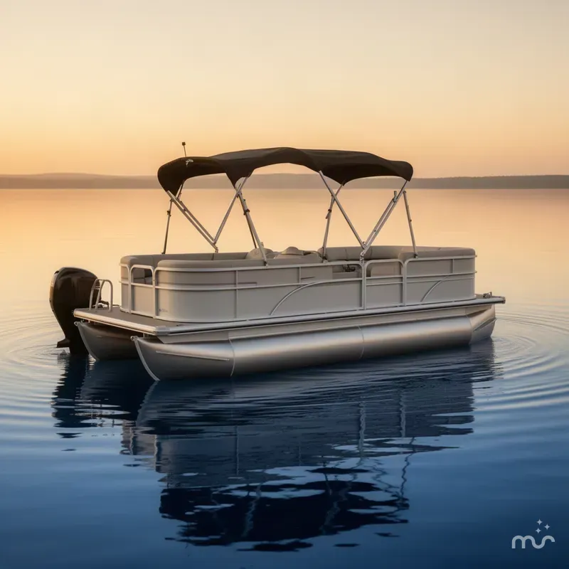 The Image of Sun Tracker Party Barge 16 DLX 2027 - 0