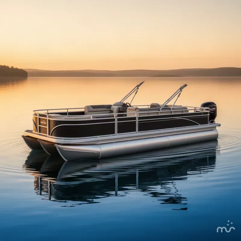 The Image of Sun Tracker Fishin' Barge 22 DLX 2027 - 0