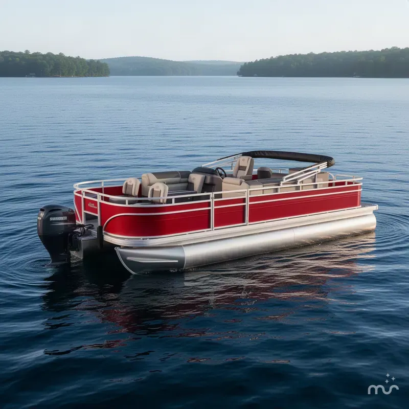 The Image of Sun Tracker Fishin' Barge 22 DLX 2027 - 0