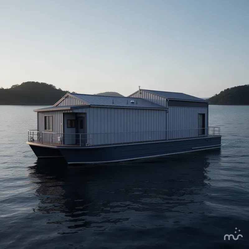 The Image of Custom boat house 1973 - 0