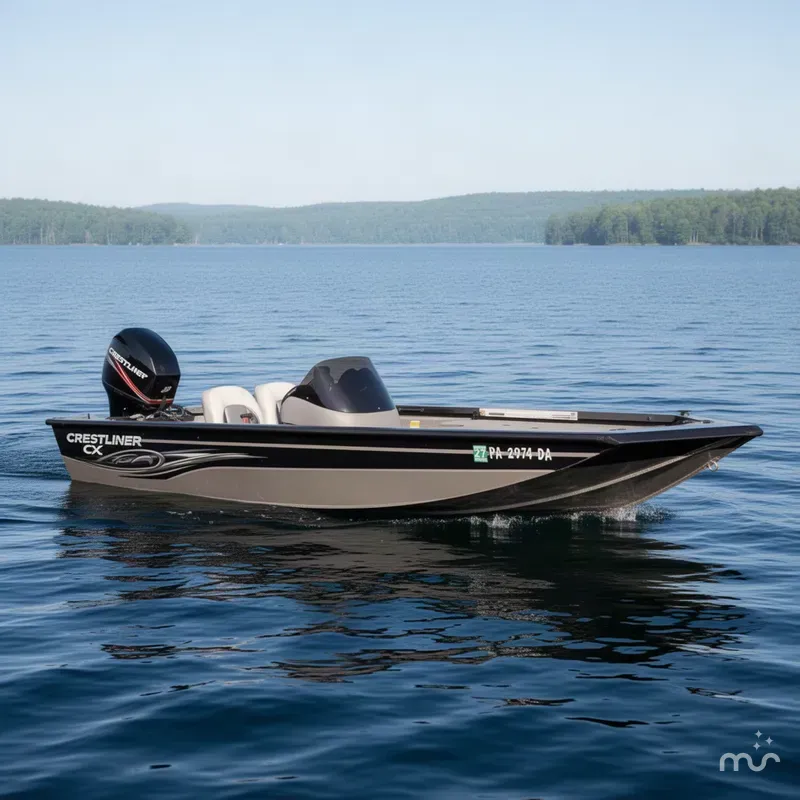 The Image of Crestliner CX 17 Bass 2008 - 0
