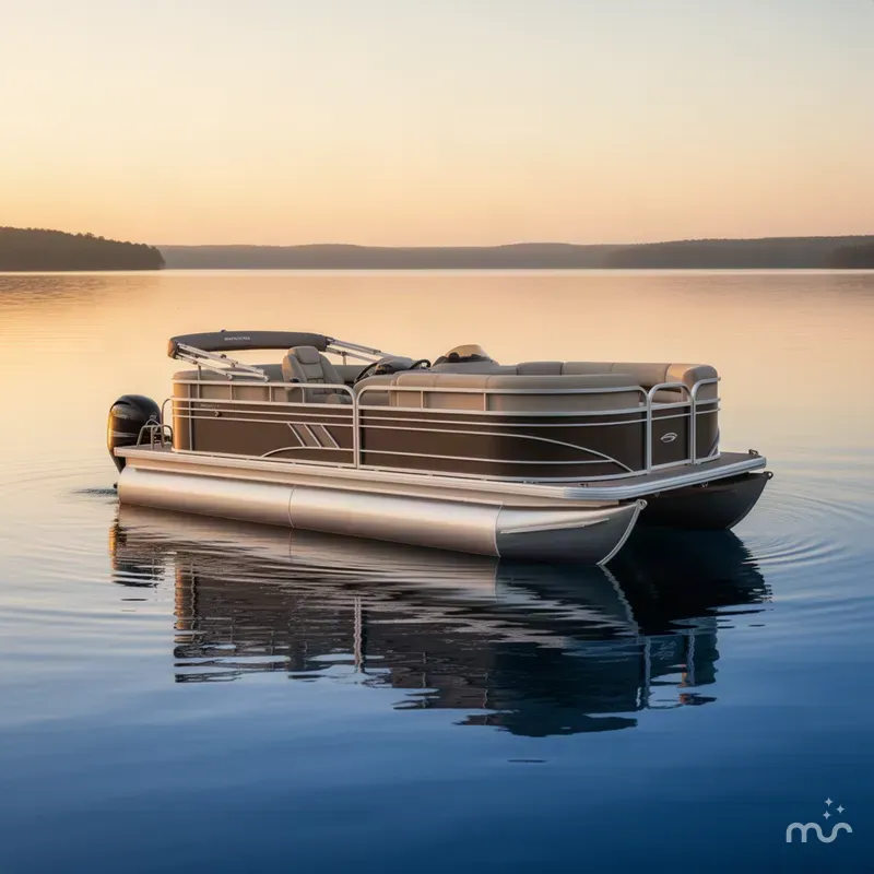 The Image of Sun Tracker Party Barge 22 DLX 2020 - 0