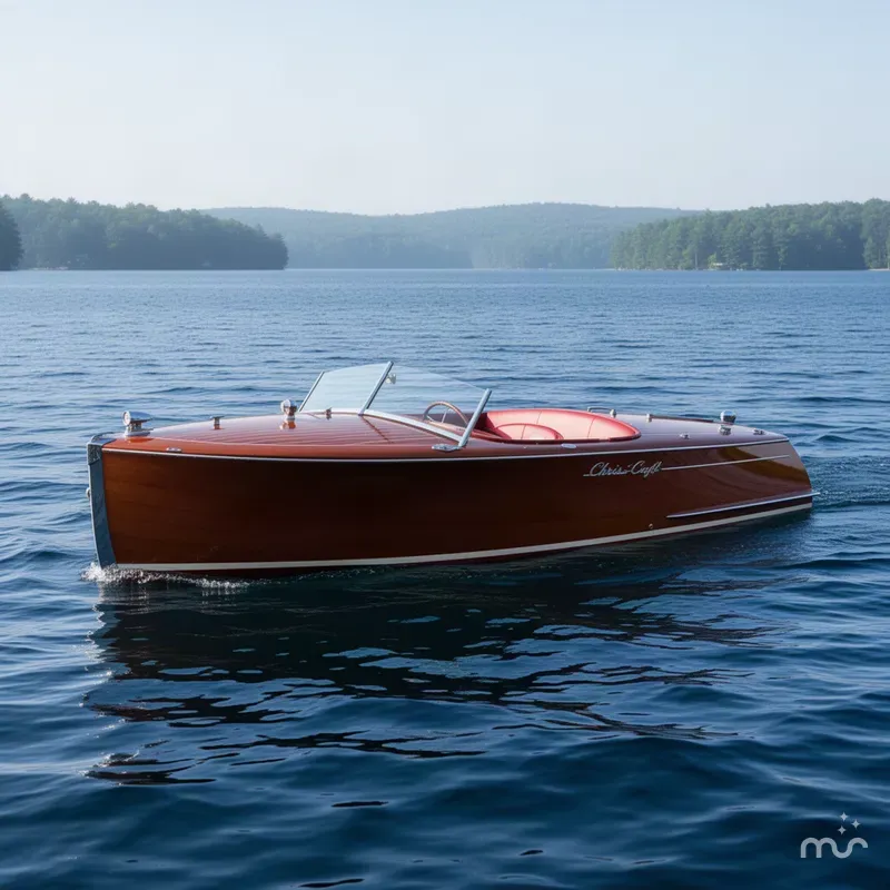 The Image of Chris-Craft Runabout Deluxe 1937 - undefined