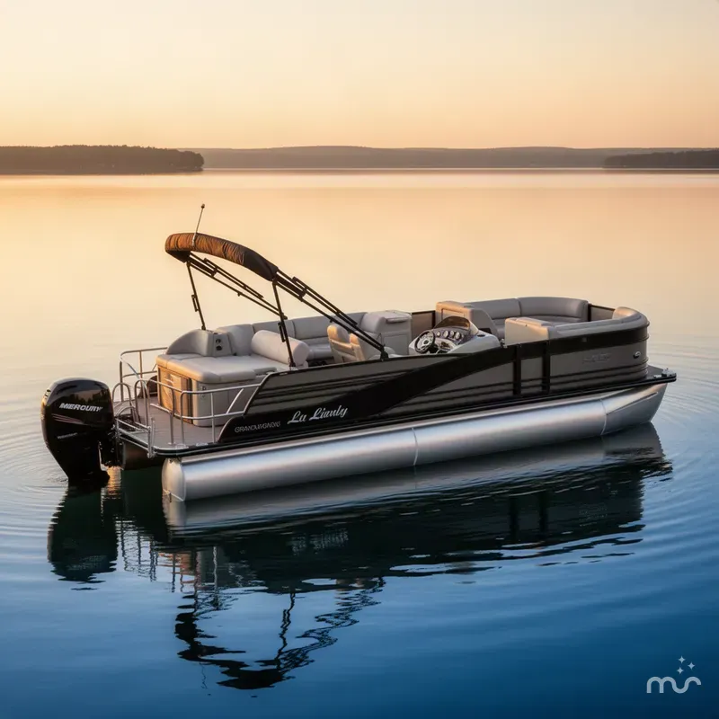 The Image of Harris Grand Mariner 250 SLEC Tritoon 2016 - undefined