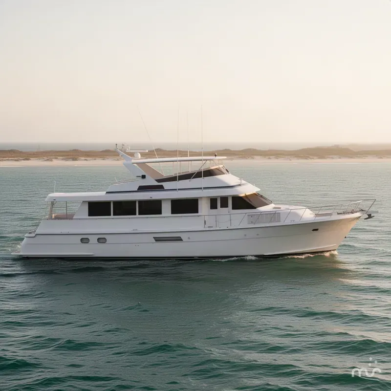 The Image of Hatteras 74 Sportdeck 1998 - 0