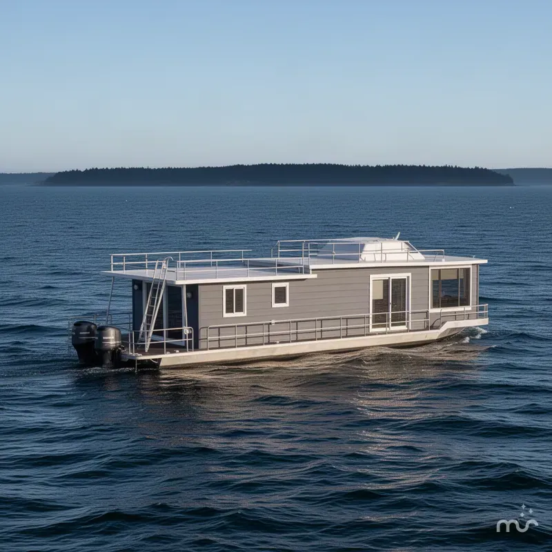 The Image of Sumerset Houseboat 1981 - 0