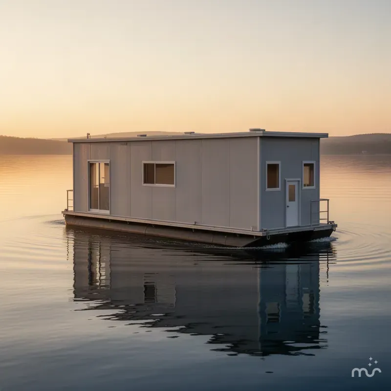 The Image of Custom 363sqft TVA Registered Floating Cabin Footprint 2019 - 0