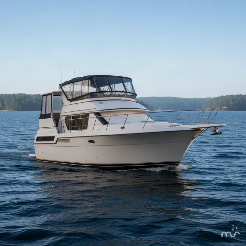 The Image of Carver Yachts 370 Aft Cabin Motor Yacht 1994 - 0