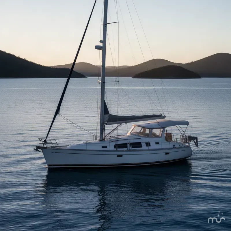 The Image of Hunter 44 Deck Salon 2007 - 0