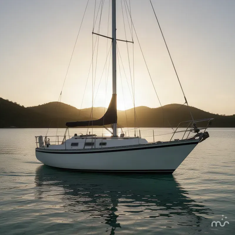 The Image of Canadian Sailcraft CS 36 1981 - 0