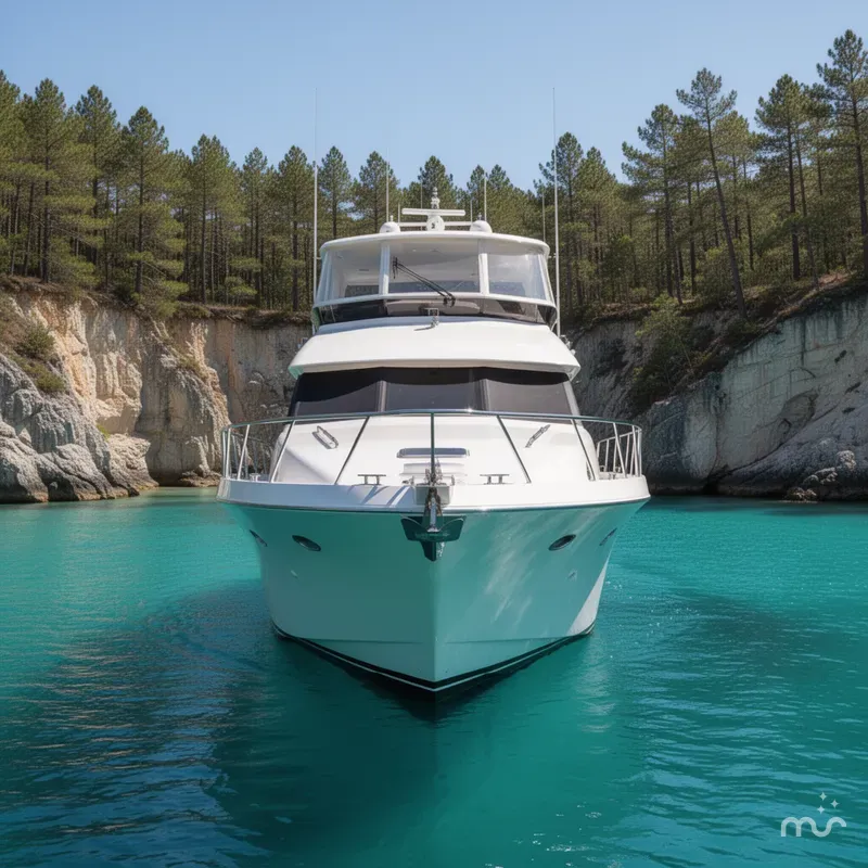 Slide: The Image of Ocean Alexander 548 Pilothouse 2004 - 1