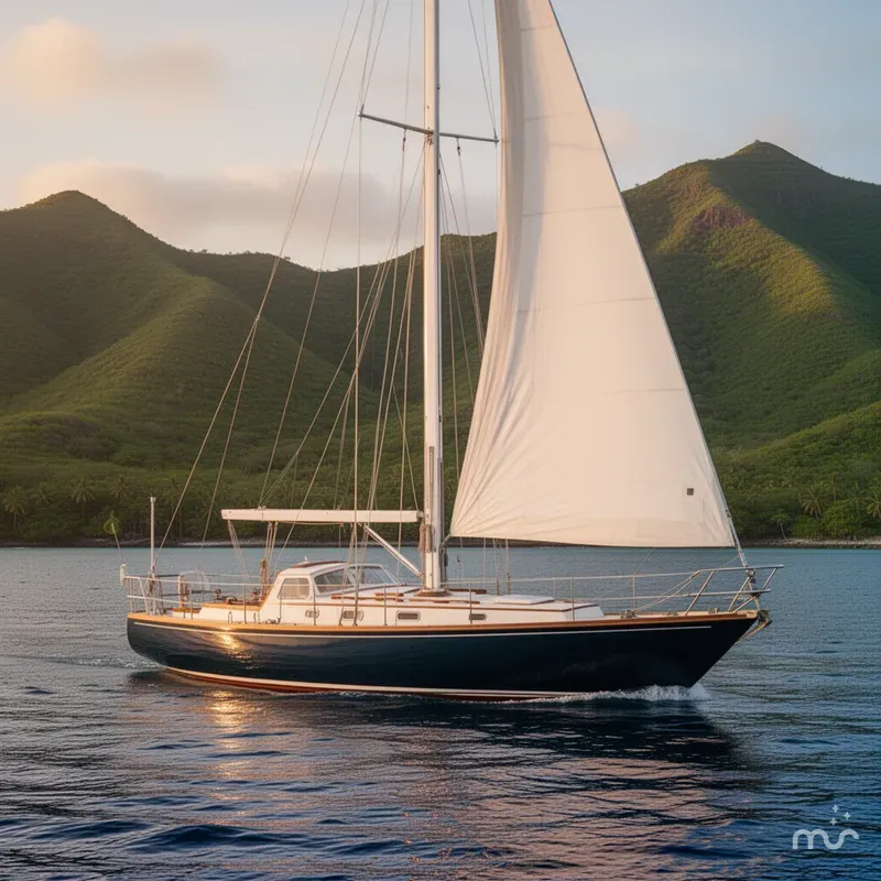 The Image of Hinckley Yachts 43 1980 - 0