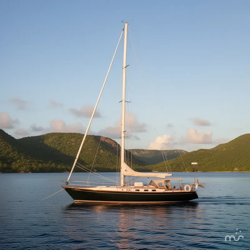 Slide: The Image of Hinckley Yachts 43 1980 - 4