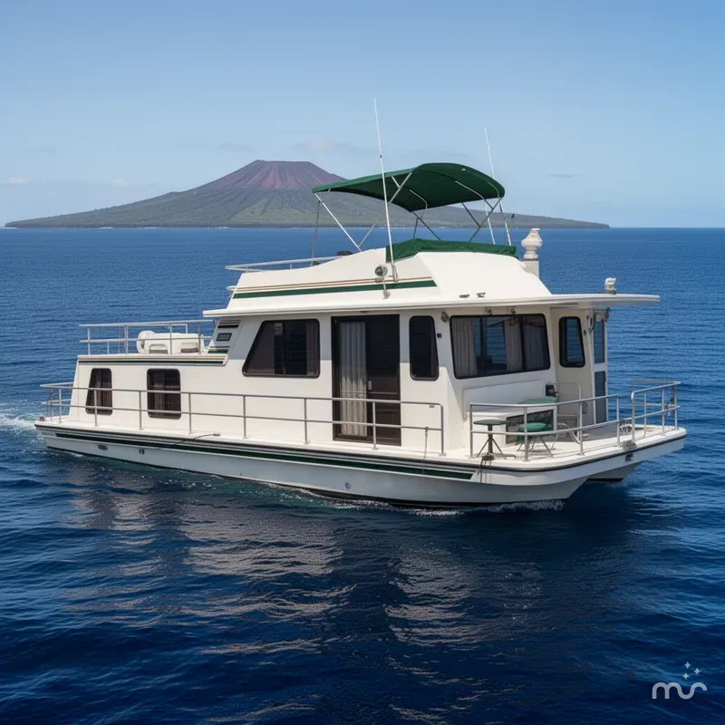The Image of Gibson 44 Standard Houseboat 1999 - 0