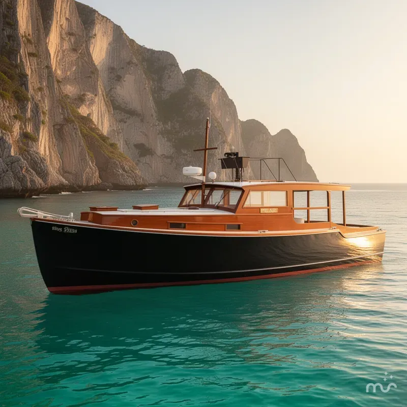 The Image of Classic Hemingway's Pilar Replica 1934 - 0