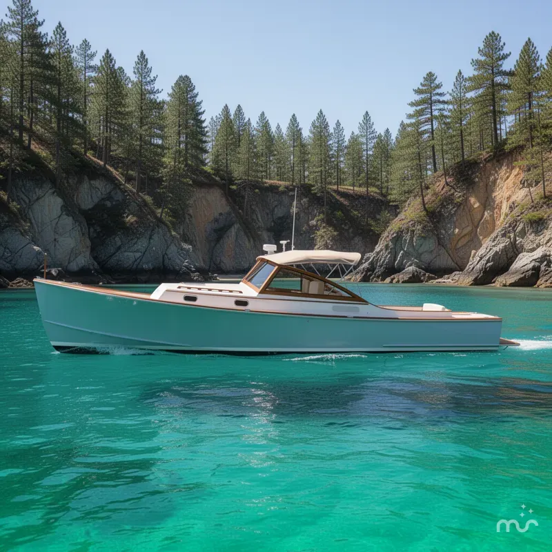 Slide: The Image of CH Marine Shelter Island Runabout 2026 - 2