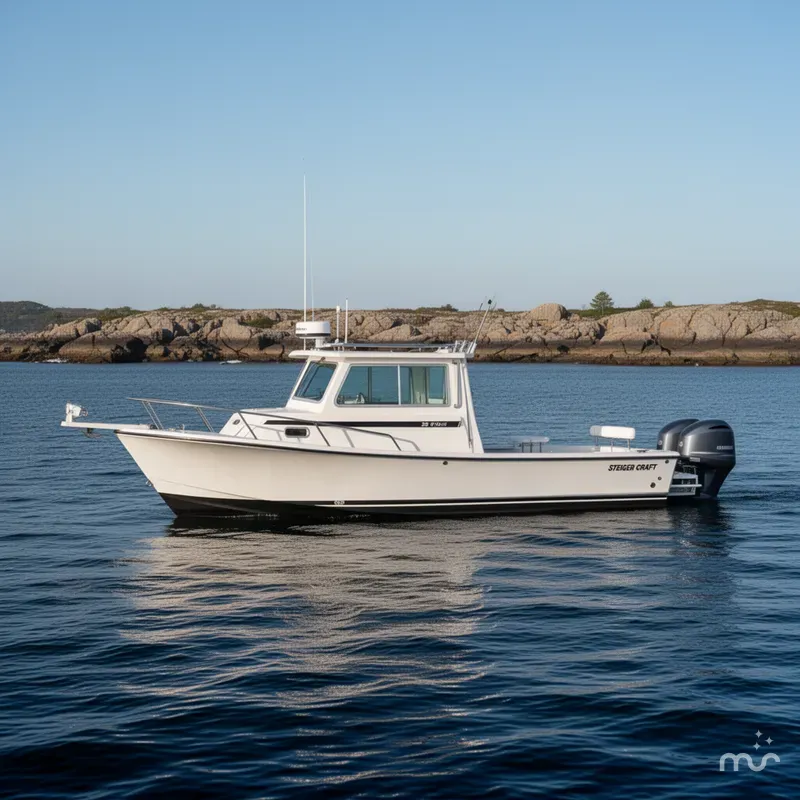 Slide: The Image of Steiger Craft 28 Fisherman 2026 - 2