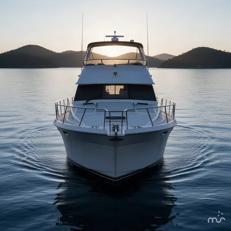 Slide: The Image of Bayliner 3888 Motoryacht 1988 - 2