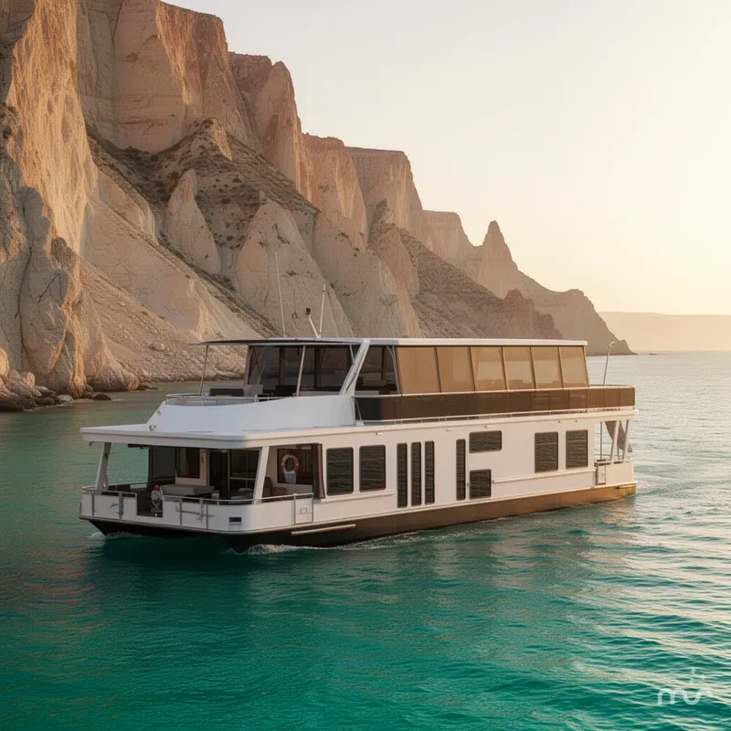 The Image of Sumerset Houseboat Antelope Point Marina Seas The Day #2 2006 - 0