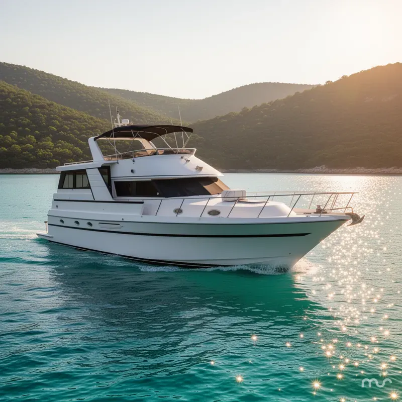 The Image of Hi-Tech Motor Yacht 1990 - 0