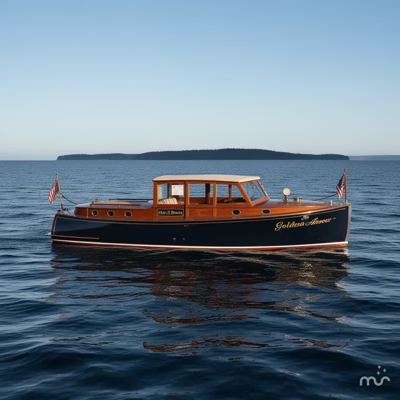 Slide: The Image of Fay & Bowen Golden Arrow 1924 - 3
