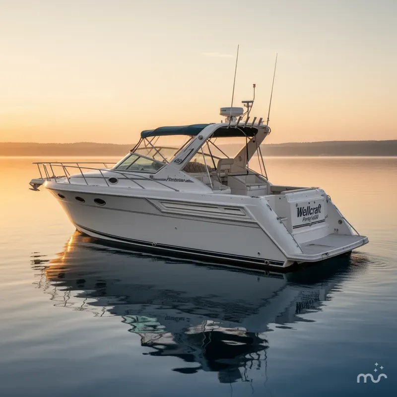 Slide: The Image of Wellcraft Portofino 4350 1997 - 1